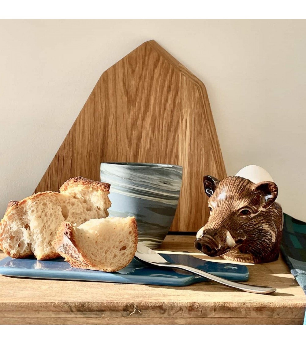 Wild Boar - Eggcup Quail Ceramics cute egg cup holder