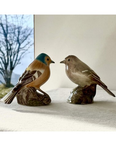 Buchfink - Salz und Pfeffer streuer Quail Ceramics  pfeffer steuer salzpfeffersteuer set lustige kaufen