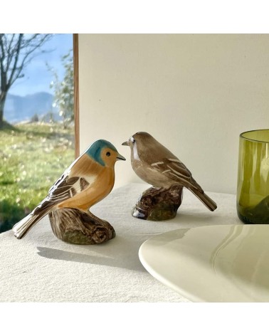 Buchfink - Salz und Pfeffer streuer Quail Ceramics  pfeffer steuer salzpfeffersteuer set lustige kaufen