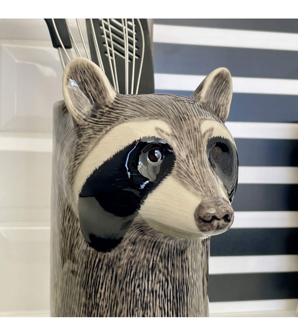 Waschbär - Küchen utensilienhalter Quail Ceramics Schweiz kaufen