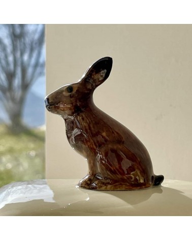 Hare - Ceramic butter dish Quail Ceramics