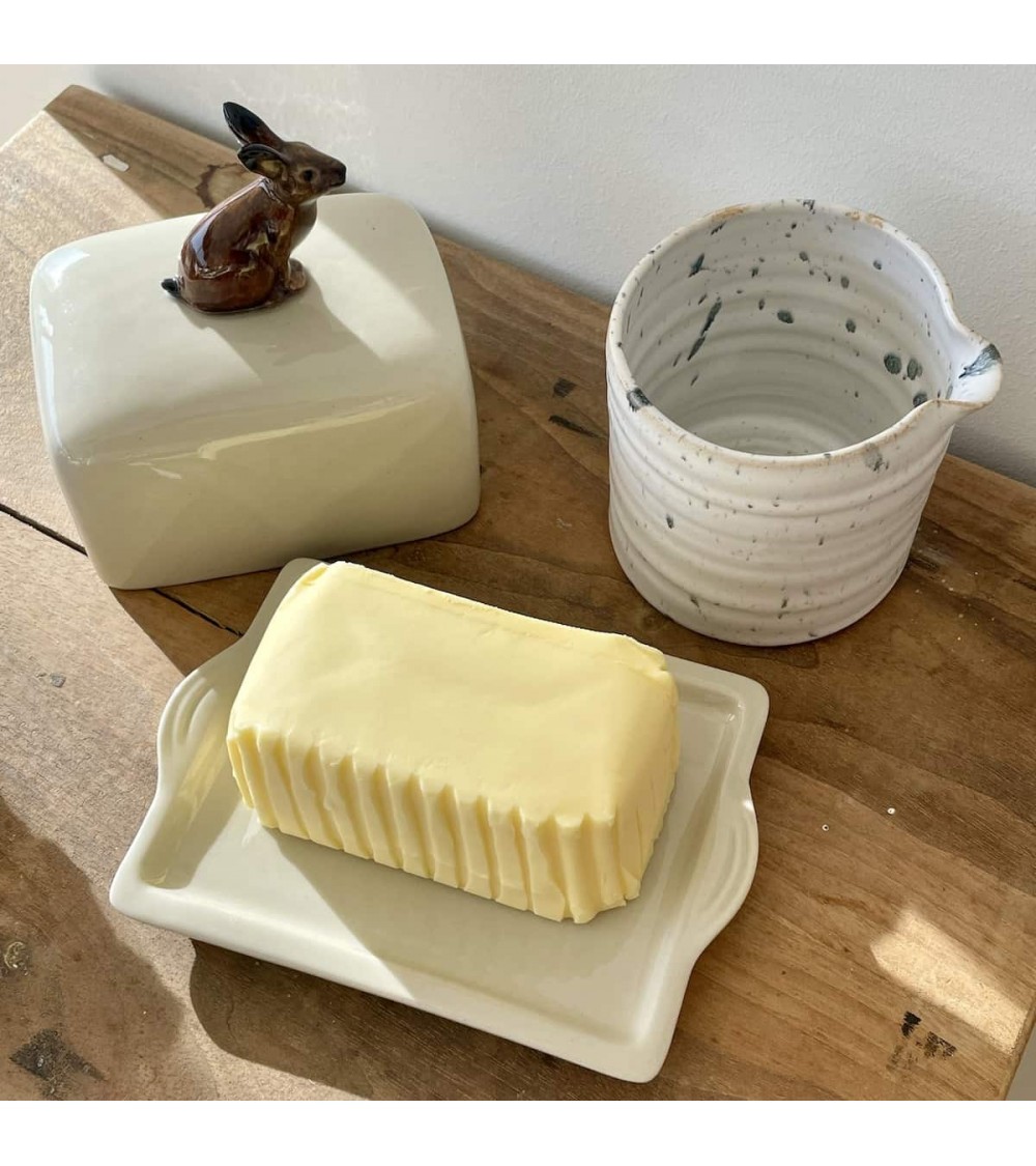 Porta burro in ceramica - Lepre di Quail Ceramics