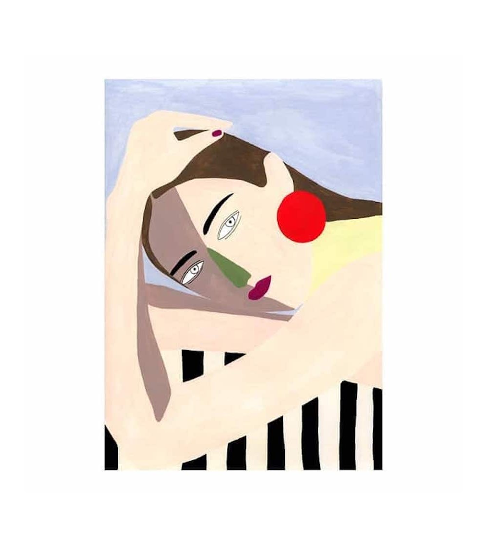 Lying Woman - Art Print Depeapa office poster art prints poster shop stores wallart art poster designer