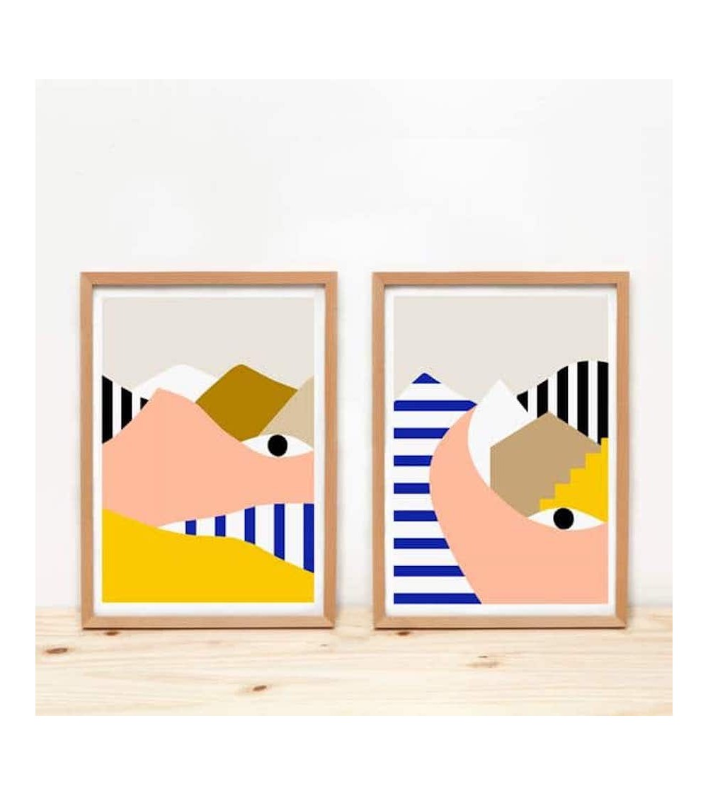 Eye & City - Art Print Depeapa office poster art prints poster shop stores wallart art poster designer