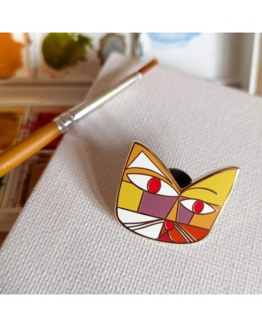 Enamel Pin - Paw Klee Niaski broches and pins hat pin badges collectible