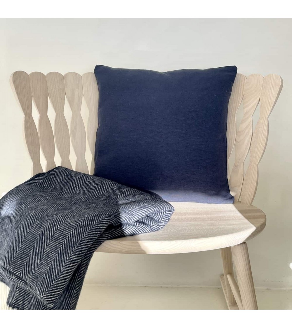 Maison d'être - Navy Blue Cushion Cover Serax decorative accent throw pillows cases sofa original