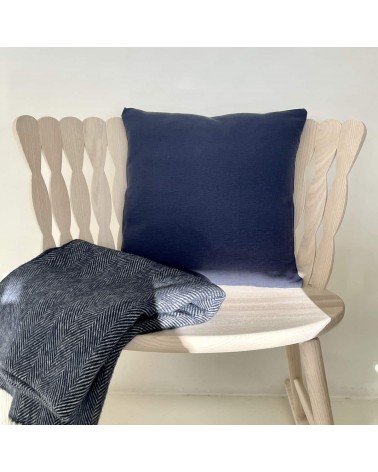 Maison d'être - Navy Blue Cushion Cover Serax decorative accent throw pillows cases sofa original
