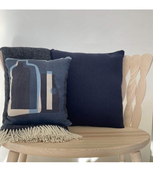 Maison d'être - Navy Blue Cushion Cover Serax decorative accent throw pillows cases sofa original