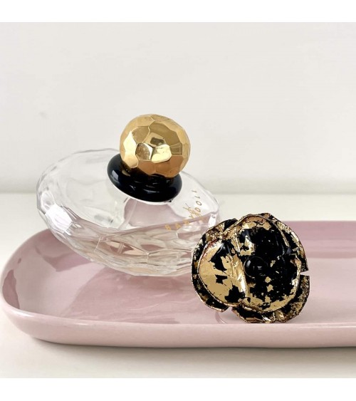 Plateau en céramique - Rose Pâle Quail's Egg saladié service bois table apéritif apéro télé de fruit decoratif