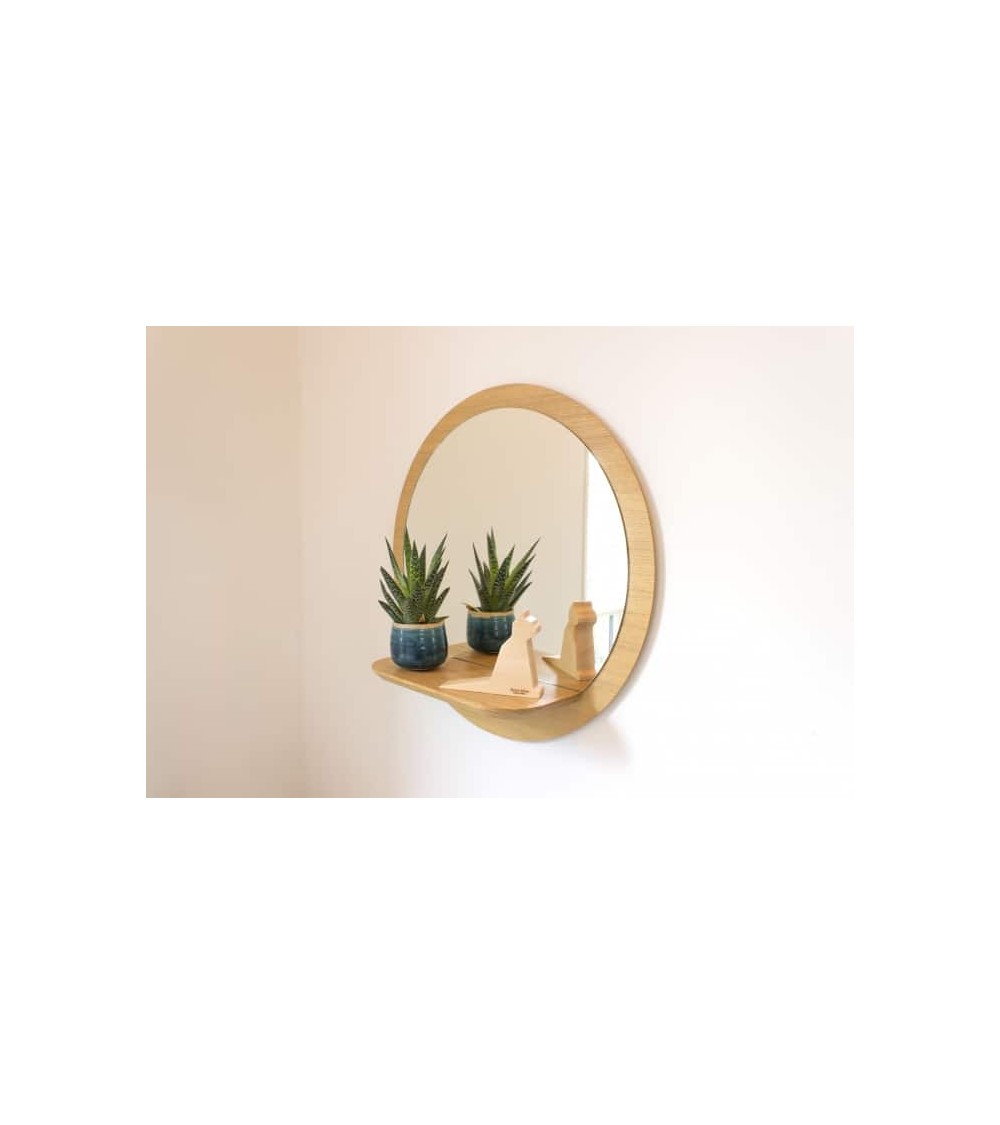 Sunrise - Specchio da parete rotondo Reine Mère candelieri design eleganti particolari originali