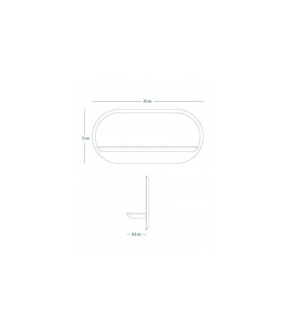 Mini Moonlight - Wall Mirror Reine Mère decorative mirrors online designer bathroom