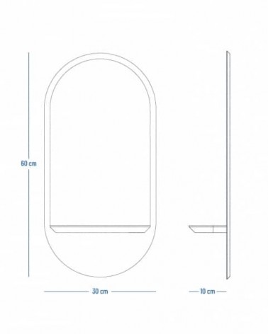 Solstice - Specchio da parete Reine Mère candelieri design eleganti particolari originali