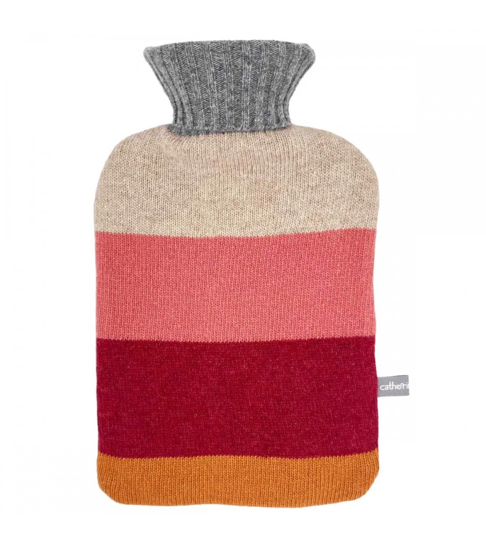 Red Colour Block - Bouillotte à eau déhoussable Catherine Tough chaude douce haut de gamme bebe suisse Red Colour Block - Bouillotte à eau déhoussable Catherine Tough chaude douce haut de gamme bebe suisse