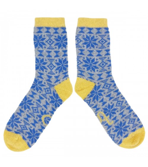 Fair Isle - Chaussettes en laine pour femme Catherine Tough jolies pour femme originales pour homme chausset rigolotes drole ...