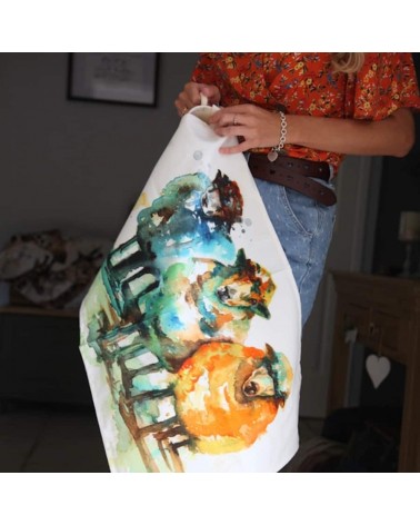 Tea Towel - Sheep Meg Hawkins Art best kitchen hand towels fall funny cute