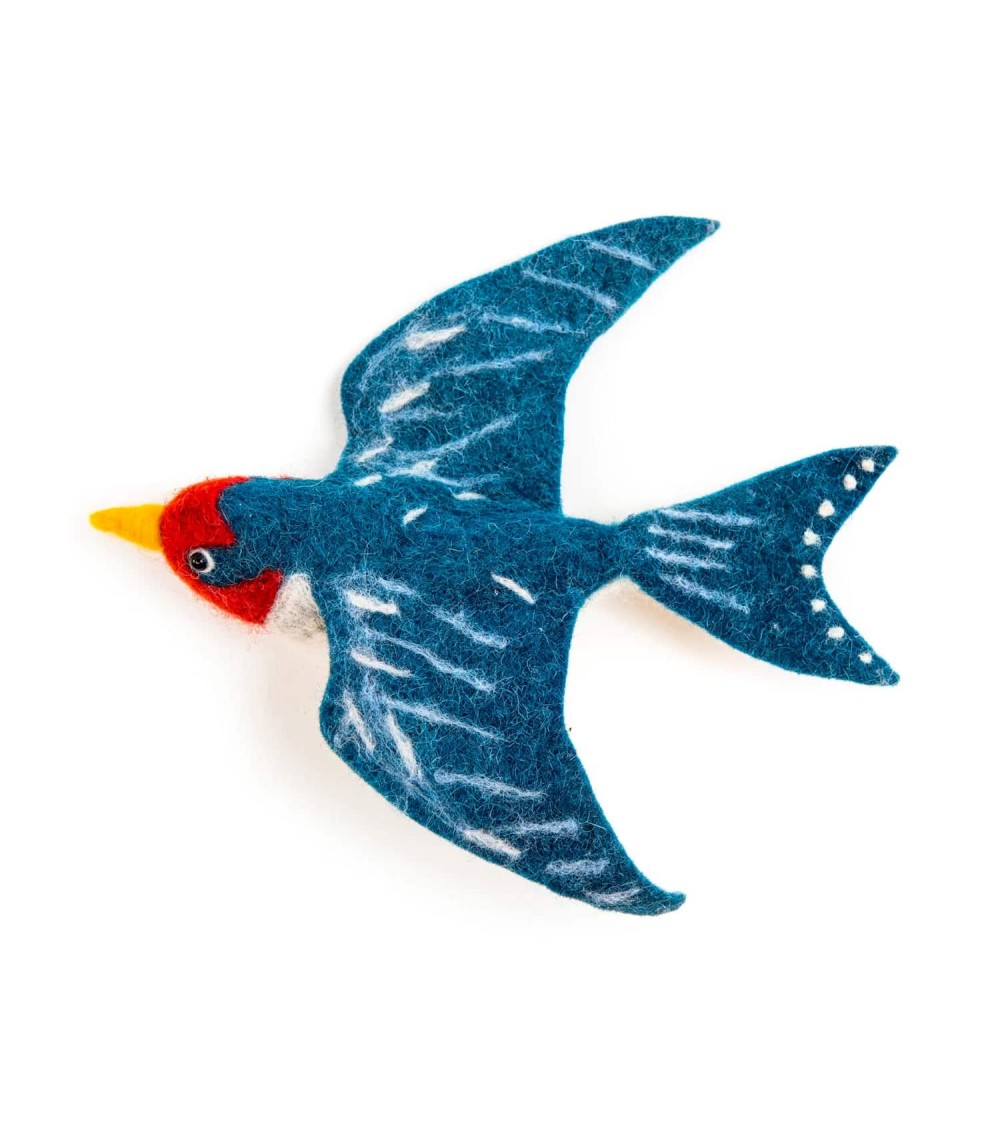 Wall decoration - Flying Swallow Trio