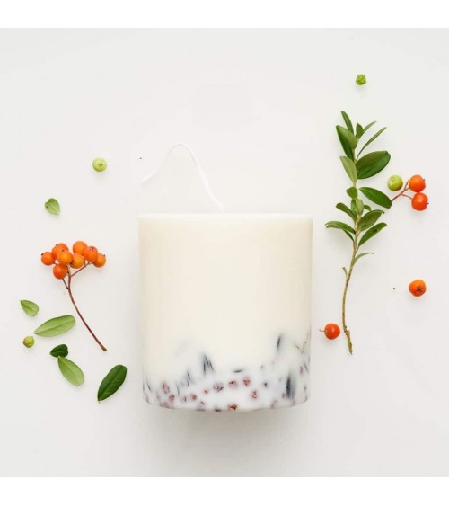 Ashberries & bilberry leaves - Scented Candle handmade good smelling candles shop store