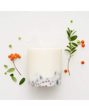 Ashberries & bilberry leaves - Scented Candle handmade good smelling candles shop store