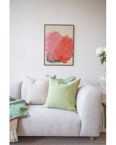 Lilja Apple - Housse de coussin 50x50 Brita Sweden coussins décoratifs pour canapé salon deco original suisse