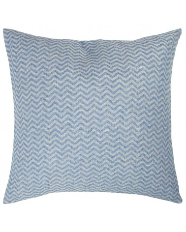 Lilja Denim - Housse de coussin 50x50 Brita Sweden coussins décoratifs pour canapé salon deco original suisse