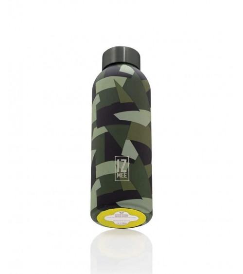 Jungle Army - Gourde Isotherme 510ml IZMEE gourde sport metal d eau aluminium thé design
