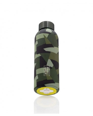 Jungle Army - Gourde Isotherme 510ml IZMEE gourde sport metal d eau aluminium thé design