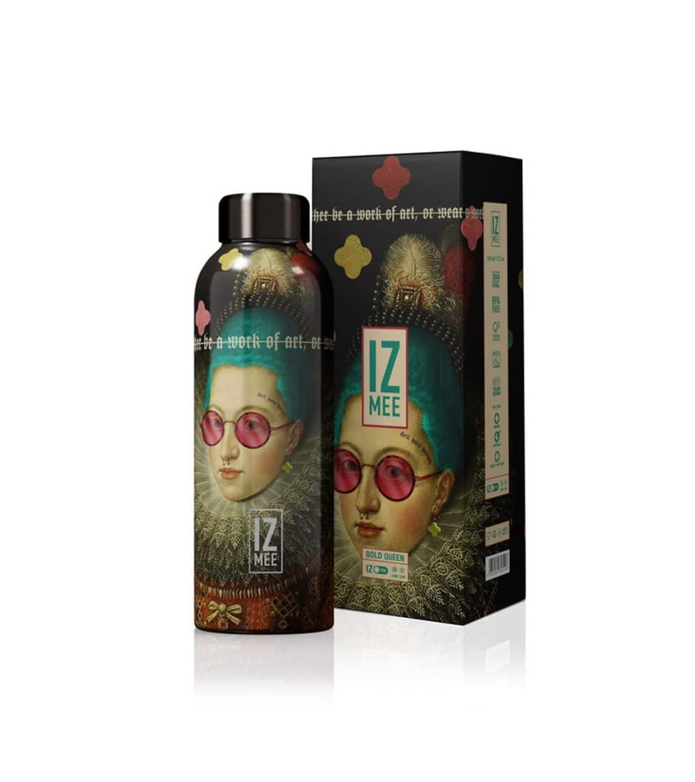 Bold Queen - Thermo Trinkflasche Edelstahl 510 ml IZMEE trink thermos flaschen wasserflaschen sport kaufen