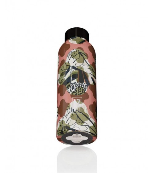 Lazy Flowers - Gourde Isotherme 510ml IZMEE gourde sport metal d eau aluminium thé design