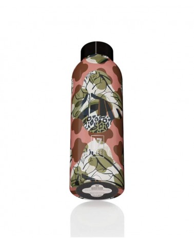 Lazy Flowers - Gourde Isotherme 510ml IZMEE gourde sport metal d eau aluminium thé design