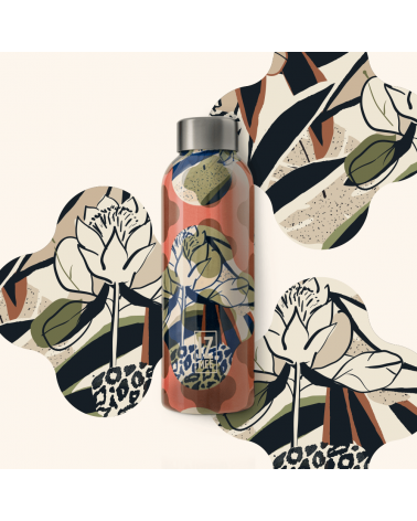 Lazy Flowers - Thermo Flask 510 ml IZMEE best water bottle