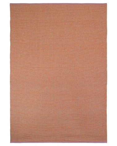 Benny Orange - Vinyl Rug Brita Sweden cool vinyl rugs runner for kitchen washable outdoor rugs