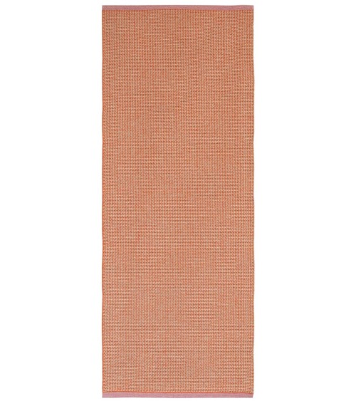 Benny Orange - Vinyl Rug Brita Sweden cool vinyl rugs runner for kitchen washable outdoor rugs