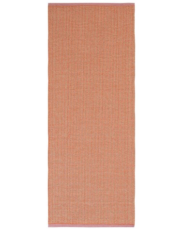 Benny Orange - Vinyl Rug Brita Sweden cool vinyl rugs runner for kitchen washable outdoor rugs