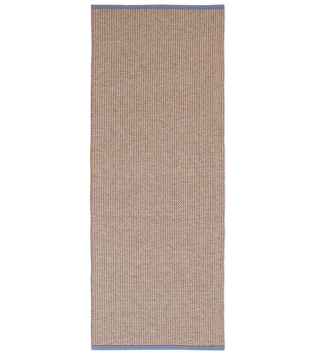 Benny Brown - Tapis vinyle tissé Brita Sweden tapis scandinave en vinyle lavable en machine de cuisine exterieur salon couloir