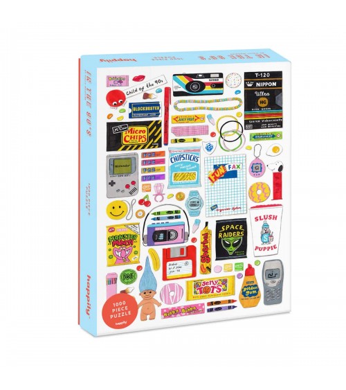 In the 90's - Puzzle 1000 Teile Happily Puzzles  coole lustige schöne puzzle kaufen shönes motiv