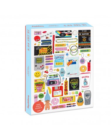 In the 90's - Puzzle 1000 Teile Happily Puzzles  coole lustige schöne puzzle kaufen shönes motiv