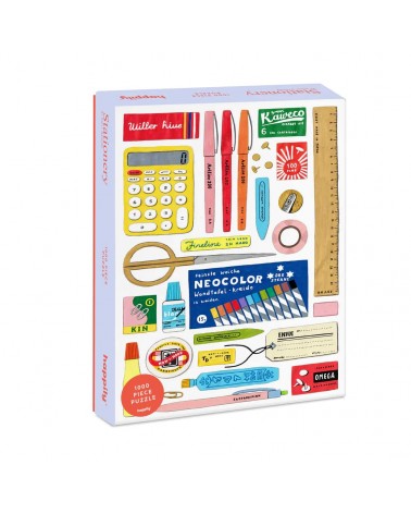 Stationery - Puzzle 1000 pezzi Happily Puzzles da adulti per bambini the jigsaw