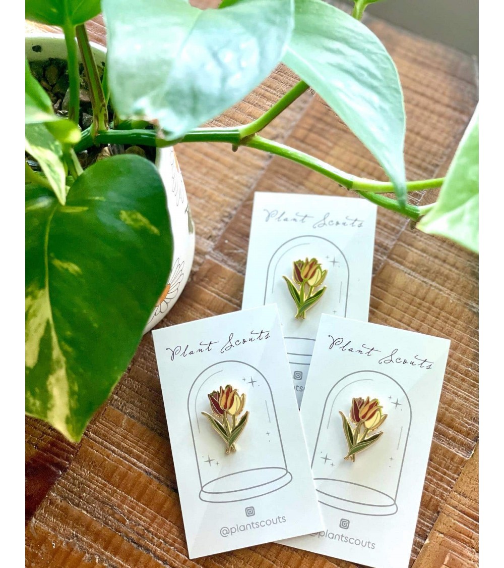 Pin Anstecker - Tulpe Plant Scouts Anstecknadel Ansteckpins pins anstecknadeln kaufen