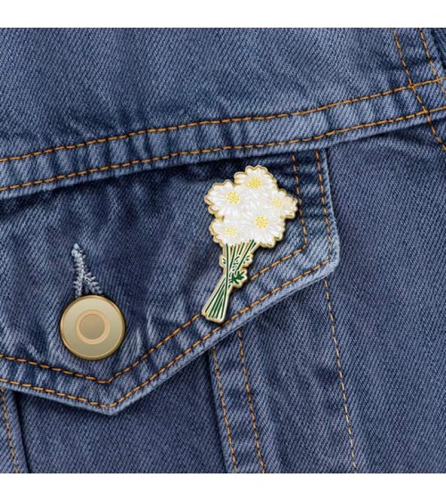 Pin Anstecker - Gänseblümchen Plant Scouts Anstecknadel Ansteckpins pins anstecknadeln kaufen