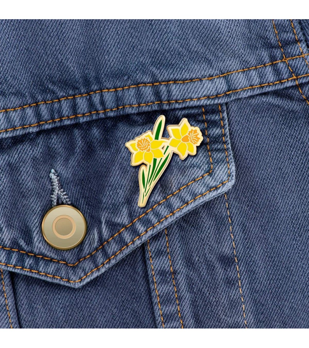 Pin's - Jonquille Plant Scouts pins rare métal originaux bijoux suisse