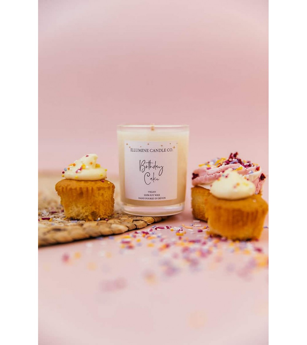 Birthday Cake - Scented Candle handmade good smelling candles shop store