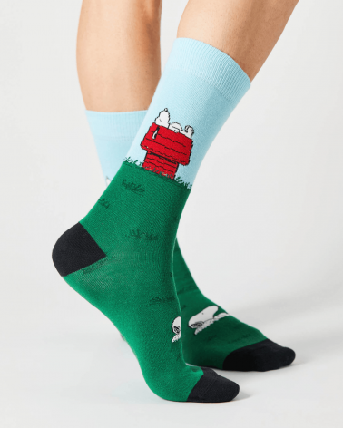 Chaussettes - Be Snoopy House Besocks jolies pour femme originales pour homme chausset rigolotes drole Suisse