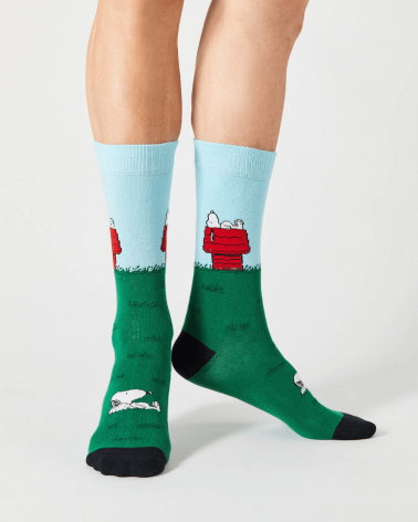 Calzini - Be Snoopy House Besocks calze da uomo per donna divertenti simpatici particolari