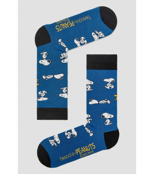 Calzini - Pacchetto Snoopy Besocks calze da uomo per donna divertenti simpatici particolari