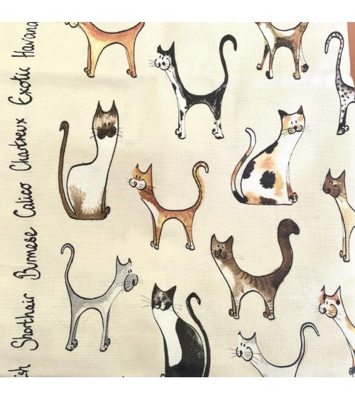 Serviette de cuisine - Chats Illustration by Abi torchon vaisselle qualité serviette haut de gamme beaux essuie main originaux