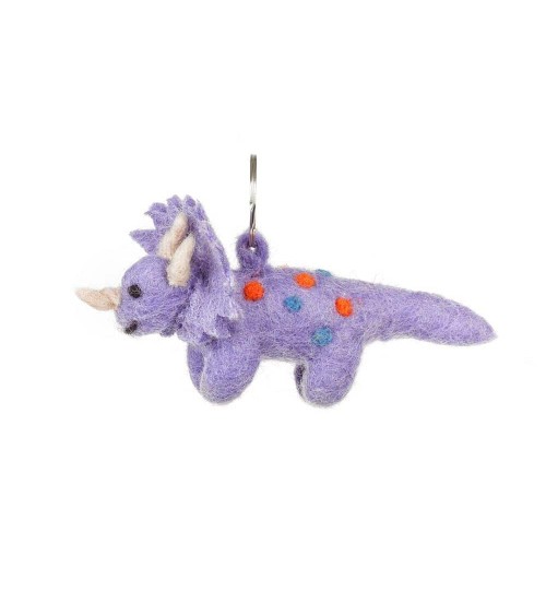 Triceratops - Portachiavi originali Felt so good idea regalo svizzera