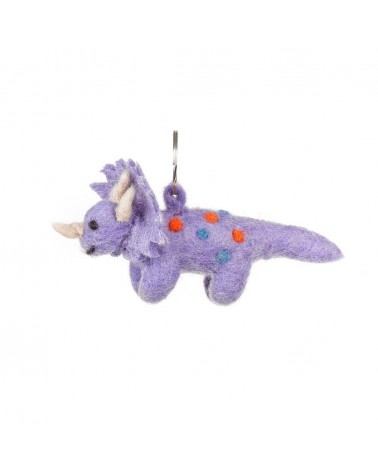 Triceratops - Filz Schlüsselanhänger Felt so good geschenkidee schweiz kaufen