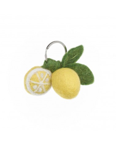 Citron - Porte clés original Felt so good idée cadeau original suisse