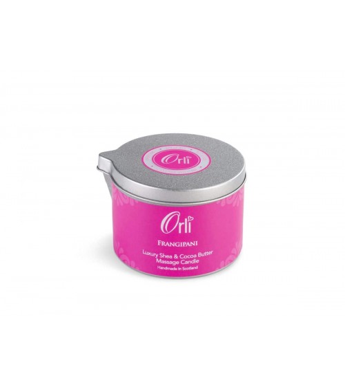 Frangipanier - Bougie huile de massage professionnelle bougies massantes suisse