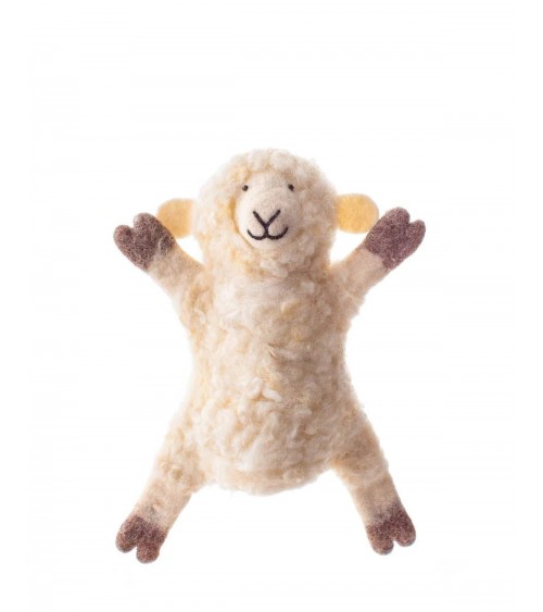 Sue, das Schaf - Handpuppe Sew Heart Felt Tier hand puppe aus filz kaufen